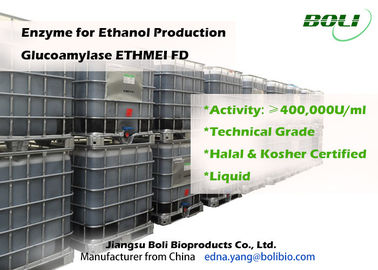 กิจกรรมเอนไซม์สูง Glucoamylase ETHMEI FD สำหรับการผลิตเอทานอล