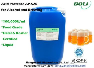 สภาพการใช้งานค่า pH ต่ำเอนไซม์น้ำย่อยโปรตีเอส AP - 520 สำหรับใช้ในอาหาร
