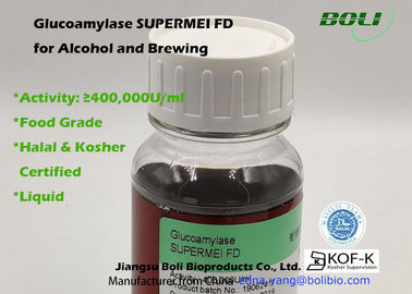 Glucoamylase เหลวเข้มข้นสูง Supermei Fd สำหรับแอลกอฮอล์และการต้มอาหารใช้